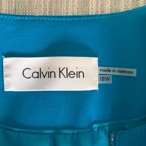 Calvin Klein blue dress blazer suit jacket 18W new with tags - Picture 11 of 13